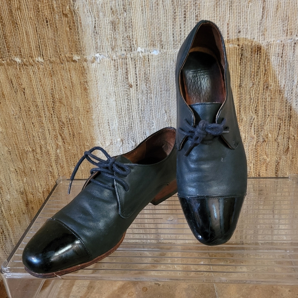 Belmore Bootmakers leather lace up oxford shoes women's 6.5